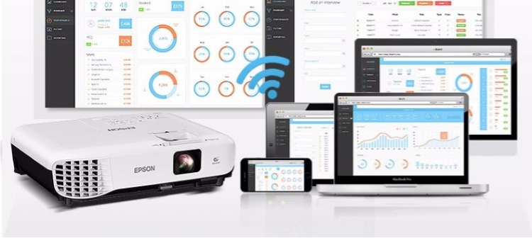 Máy chiếu Epson Epson CB-X31E phiên bản nâng cấp x05e máy chiếu văn phòng HD 1080p - Máy chiếu máy chiếu viewsonic
