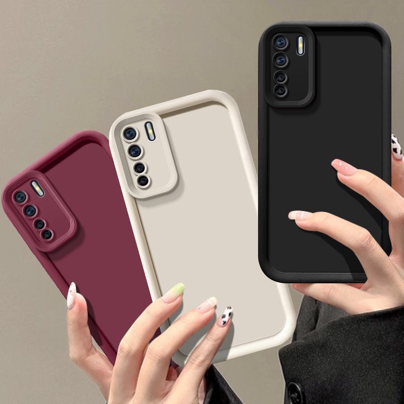 Suitable for Oneplus Nord Phone Case, 1+ Nord Phone Cover, 1+Nord Simple Ac2001, Ac2003 Straight Edge Sky Eye Step Soft Protective Case