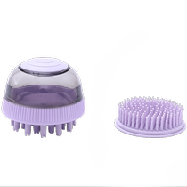 Cat bath brush dog bath special replaceable double-head massage brush bath cleaning pet bath artifact