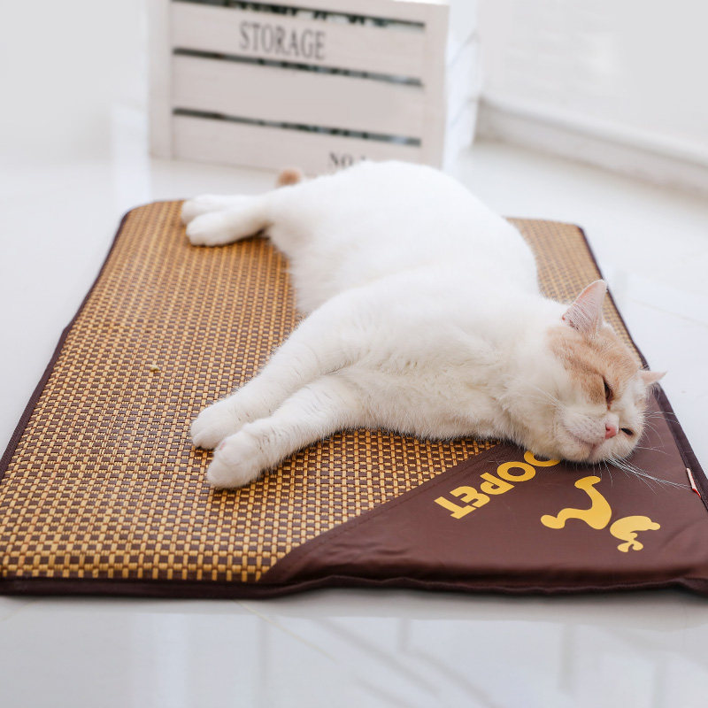 Cat cushions sleeping with summer ice cool pets Ice mat cooling mat not sticky wool kitty sleeping mat summer cat mat