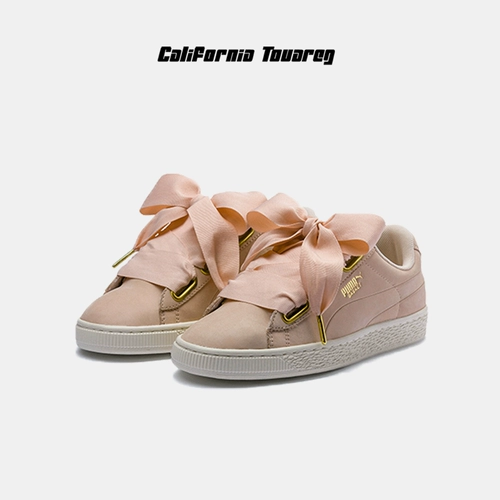 Puma Basket Heart Soft Puma Женская обувь классические крошки повседневных кроссовок 369645-01