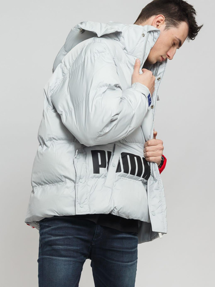 PUMA PUMA x ADER Jacket đồng thương hiệu xu hướng màu sắc ấm áp và áo gió nam cotton 576955-45 - Quần áo độn bông thể thao phao lông vũ