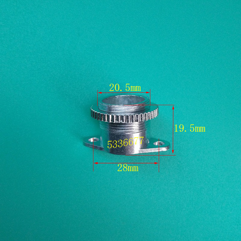 Embedded gas stove assembly Nut fixed glass clip Plastic glass clip Alloy glass clip