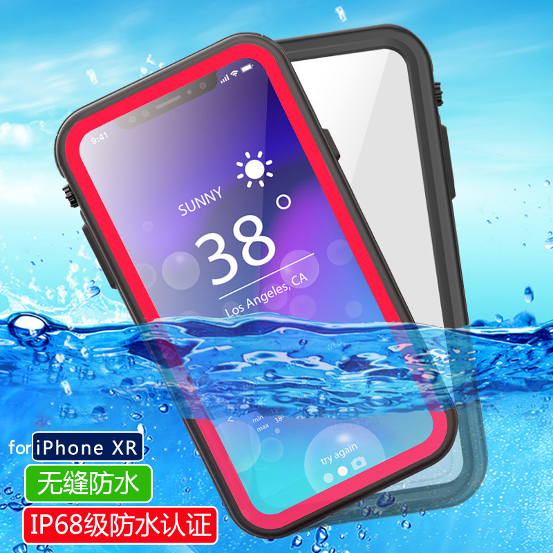 Applicable to iPhone XR sealed waterproof mobile phone case Apple XR dustproof all-inclusive sealed drop-proof diving bag delivery set travel rafting underwater photo fishing waterproof rainproof case - Taoba