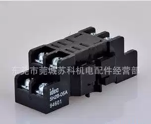 IDEC original and spring intermediate relay socket SH2B-05B large 8-pin base (with RH2B)