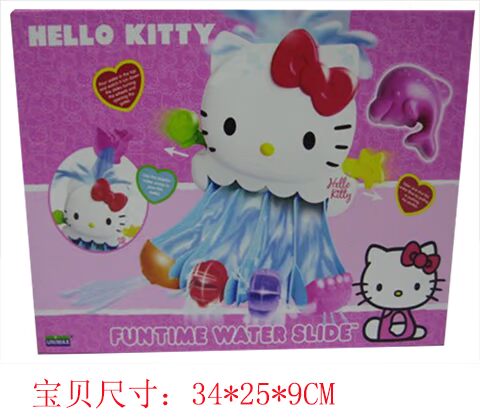威哈 kt cô gái mèo chơi đồ chơi nhà hello kitty Hello Kitty nhạc chuông xe đẩy cửa hàng đồ chơi