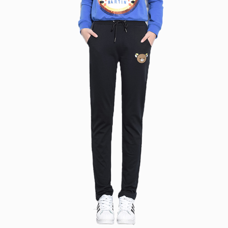 Xuân Thu quần mới womens trẻ em lớn sweatpants bông cơ thể bình thường xà cạp nhỏ cô gái quần ở trẻ em quần lớn