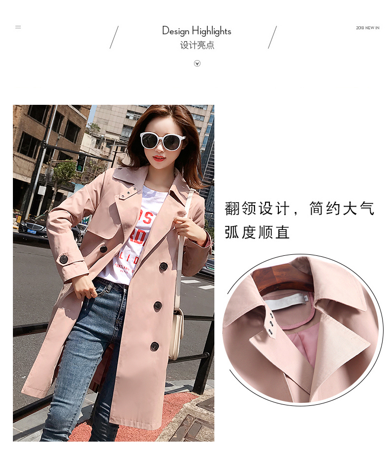 Trench pour femme en Coton - Ref 3226313 Image 13