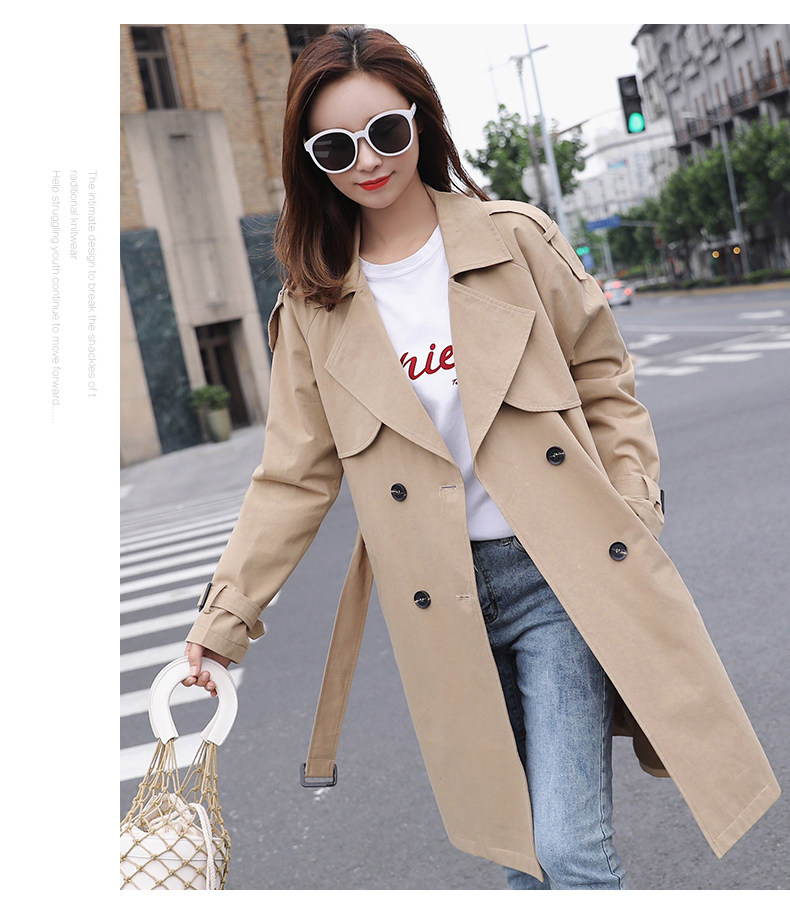 Trench pour femme en Coton - Ref 3226078 Image 19