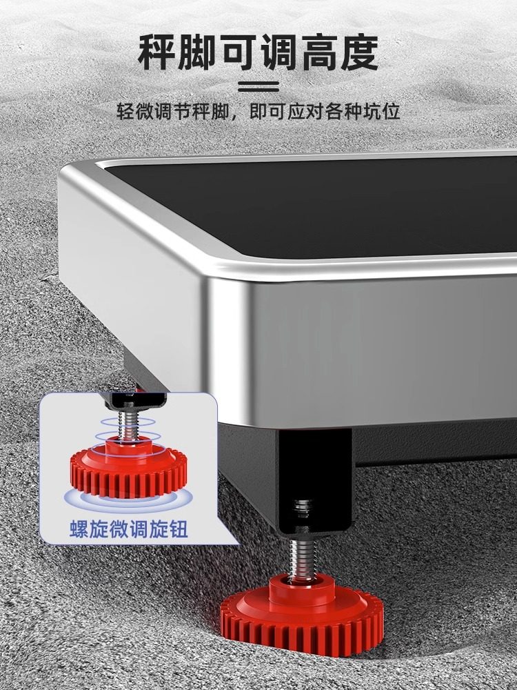 300kg Digital Scale Commercial Platform Scale Weighing 100 Kilograms Accurate Small Household Food High-Precision Scale for Market Stalls