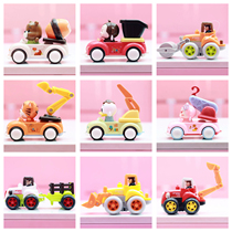 Shatter Resistant Inertial Cartoon Farm Trolley Can Promote No More Carts Boys Toys 1-2-3 Years