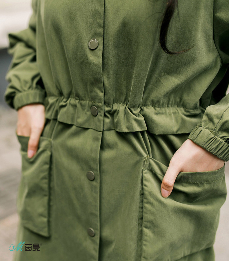 Trench pour femme INMAN   en Coton - Ref 3228013 Image 42
