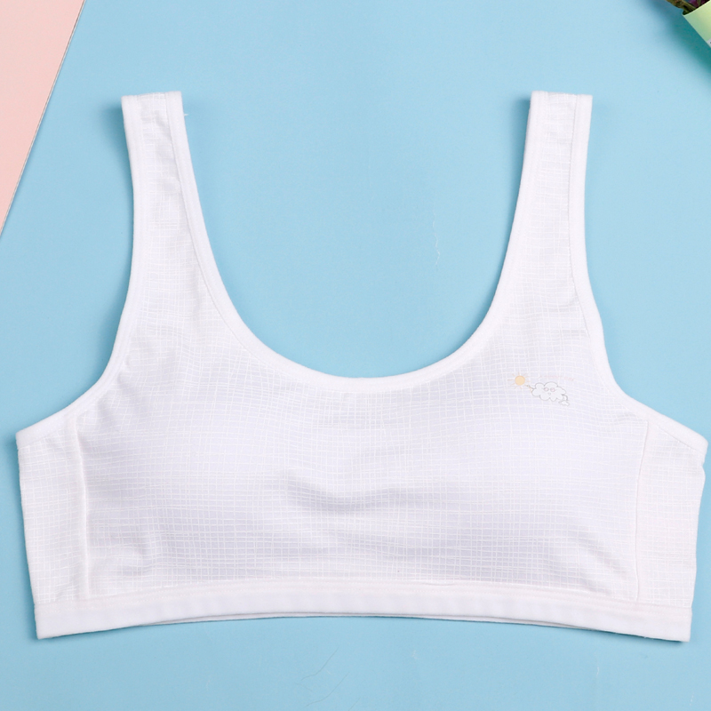 Girlbras phát triển cô gái đồ lót nhỏ vest sling bé gái 9-12 học sinh tiểu học 16 tuổi đồ lót 10.