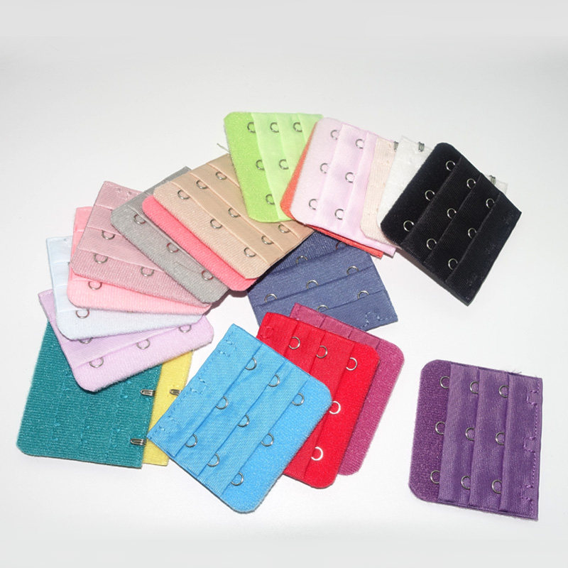 Three-3 row button 4-4 buckle bra lengthened buckle extended buckle underwear back button