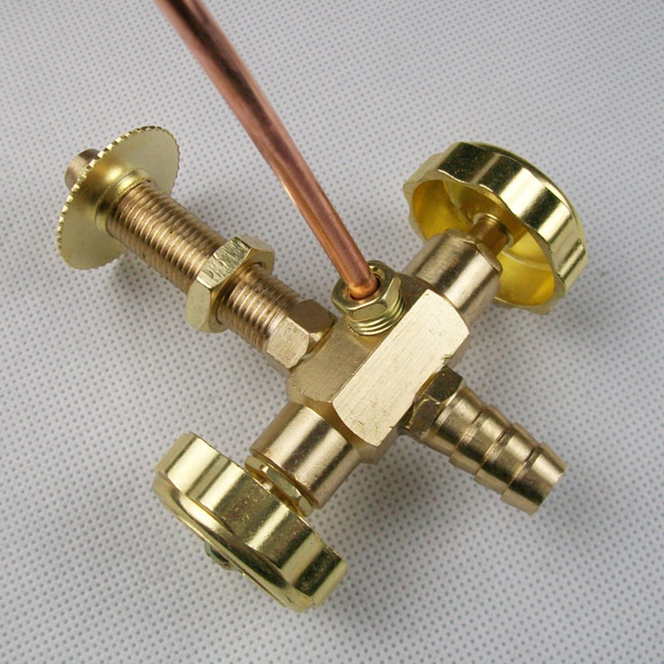 Valve Body Full Copper Ignition Assembly Stove in Mengfire Stove Switch Assembly Liquefied Gas single-tube medium-pressure Furnace Valve Body