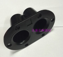 Double hole reinforced plastic base reinforced speaker base bracket plastic support seat tray plastic base