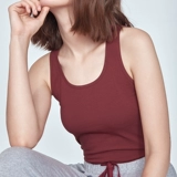 Летнее базовое нижнее белье, приталенная базовая майка топ, тонкий хлопок, по фигуре, для маленькой груди