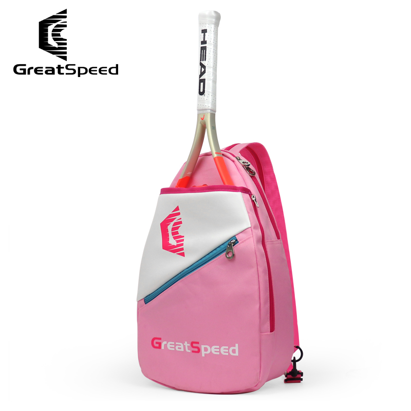 GreetSpeed tennis bag badminton bag Shoulder Bag single shoulder diagrammed satchel Child Juvenile Scapegoat