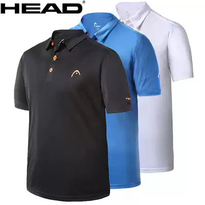 Hyde HEAD tennis suit men's lapel POLO short sleeve top summer breathable quick-drying team set