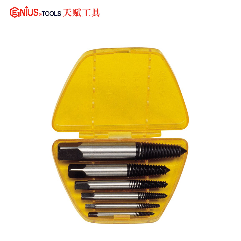 Canada GENIUS talent imports 6 pieces of high quality broken head screw extractor AT-EX6-Taobao