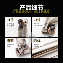 EMRW4R5R6R milling cutter bar round nose end milling cutter bar milling machine arc cutter bar