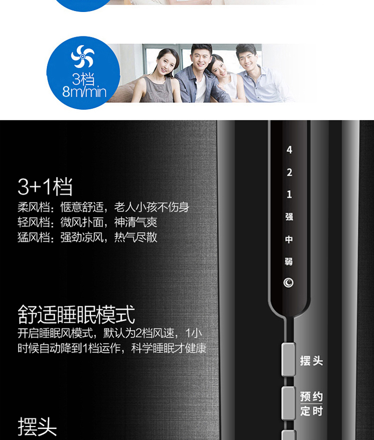 quạt hơi nước công nghiệp Quạt điện Emmett quạt sàn máy tính để bàn nhà điều khiển từ xa ký túc xá dọc lắc đầu quạt FS4092R-WA quạt thông gió mini