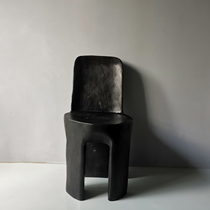 Collection of objects Chief solid wood chair Silent Wind Wood Carving Bench Chinese Style Furniture Single Chair Hotel Folk Juku Home Decoration