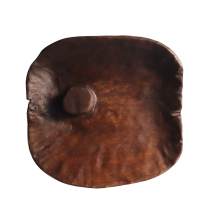 Collection of Things) wabisabi Silence Wind Containing the Excavation Wood Basin Yi Wooden Tray Trays Wall-mounted Hotel Folk Juku Soft Decoration