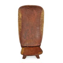 Collection of Things) Africa Import faso Nomadic Plugboard Chair Mali Original hand engraving folding chair Silence Wind