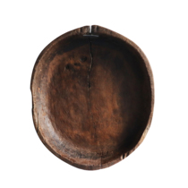 Collection of Things) wabisabi Silence Wind Containing the Excavation Wood Basin Yi Wooden Tray Trays Wall-mounted Hotel Folk Juku Soft Decoration