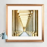 Квадратная настенная фоторамка из натурального дерева, делается под заказ