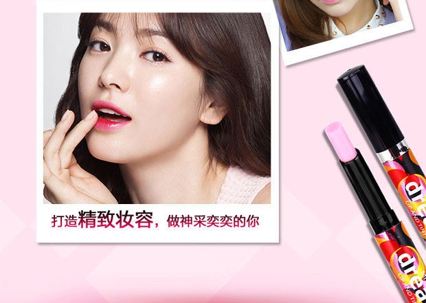 Thái Lan Mistine đôi cắn môi trang điểm son bóng không đánh dấu son môi đôi đầu son môi nhuộm son môi lỏng - Son bóng / Liquid Rouge 	son bóng joocyee