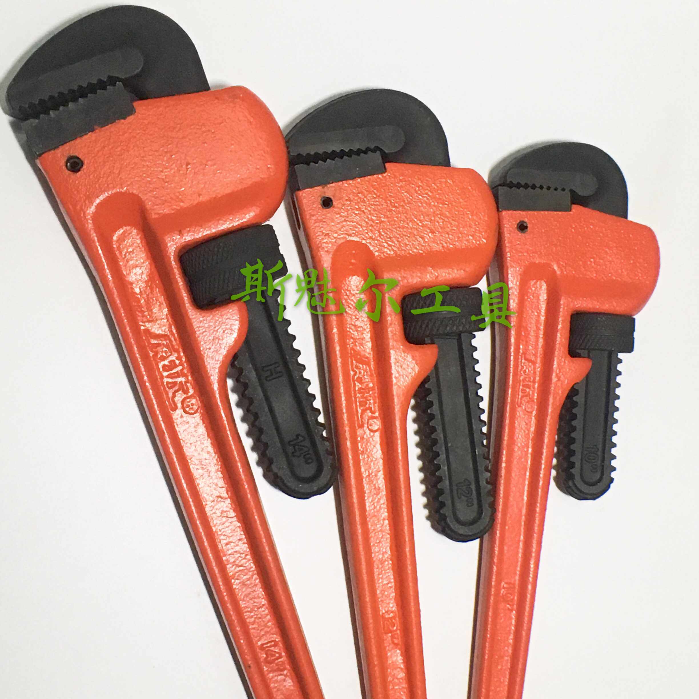 Power tool Wendeng Weida professional-grade American-style large opening heavy-duty pipe wrench 350 14 inch Weida pipe wrench