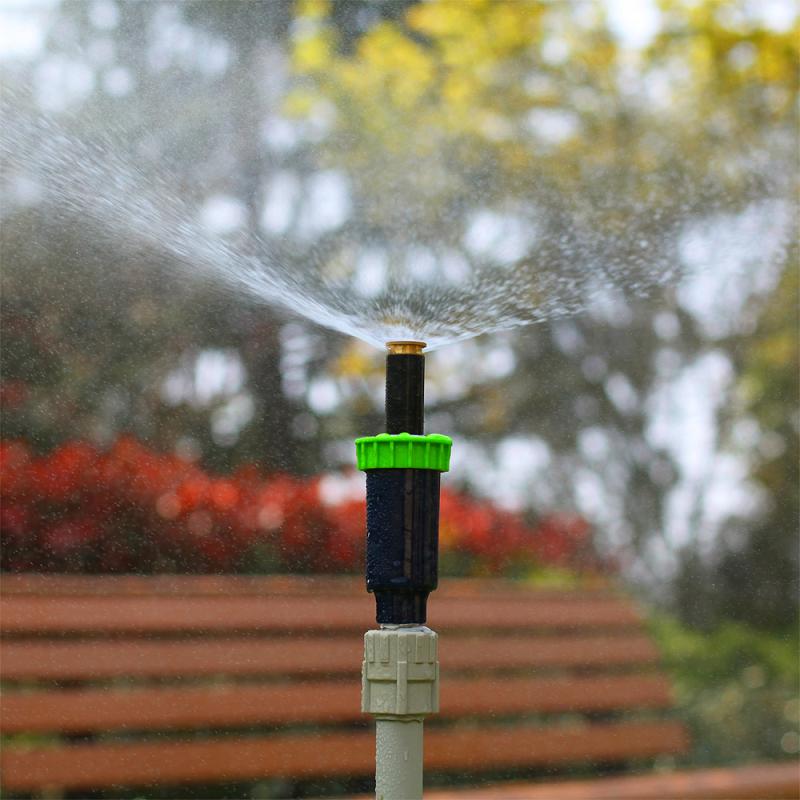 Garden lawn irrigation sprinkler ground buried scattering sprinkler rain grass flowers and trees irrigation water-saving sprinkler fine fog bird