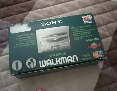 Beautiful Dream Blue New Imported Sony WM-EX570 Tape Walkman Single Card