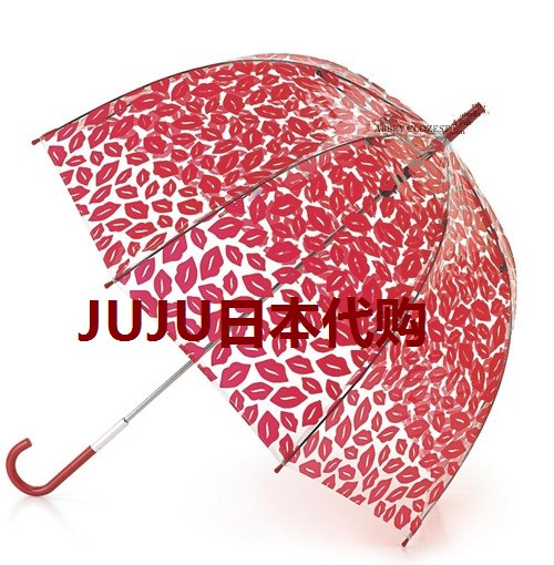 *Japanese Umbrella Lip Pattern Cute Dome Premium British Royal Family 9 6