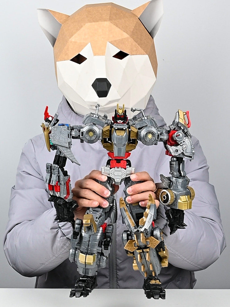 Black Mamba fit dinosaur deformation toy King Kong super alloy genuine steel cable boy robot model model