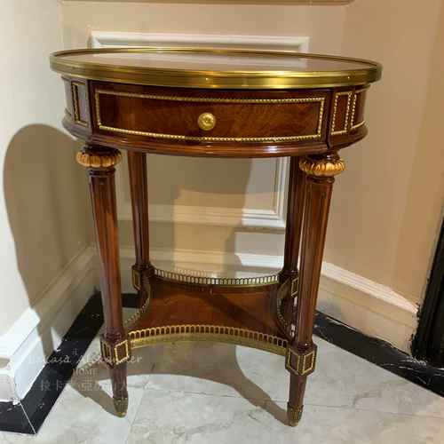 Овальный европейский стиль гостиная изысканный диван журнальный столик