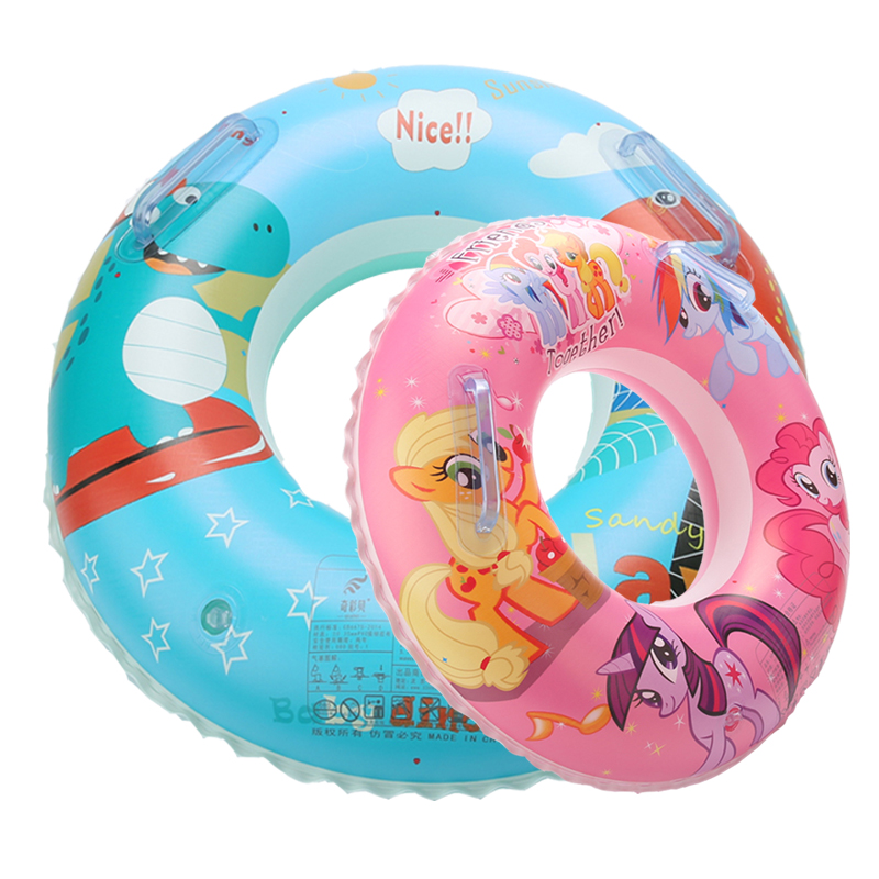 Swimming rings for children, baby boys and girls, 3 years old, swimming rings, buoyancy rings, inflatable, thickened handles, underarm rings