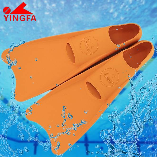 Yinghai rubber long fins butterfly swimming free swimming training for adult children diving snorkeling frog shoes