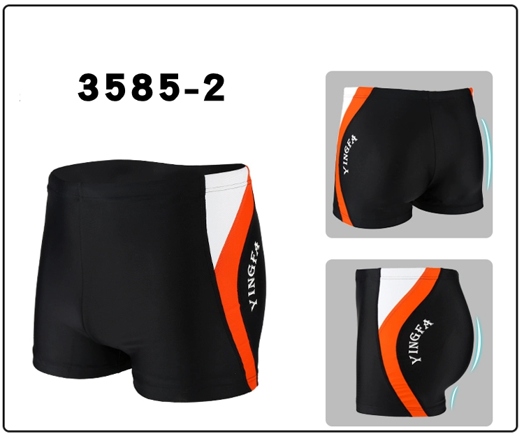 Quần bơi nam quần boxer quần short nam thời trang suối nước nóng quần bơi nam cộng với phân bón XL quần bơi dài nam