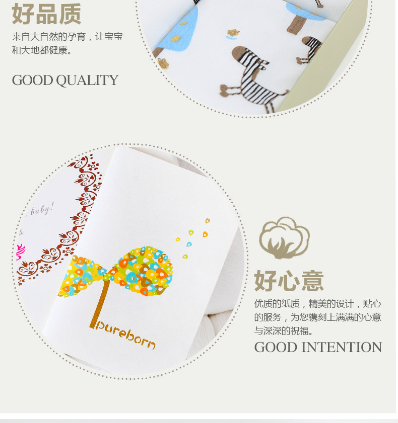 Coffret cadeau pour bébé PUREBORN PBG12 - Ref 1957882 Image 14