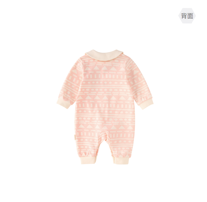 Pureborn bé mùa thu onesies sơ sinh quần áo cotton nam giới và phụ nữ bé dài tay leo quần áo