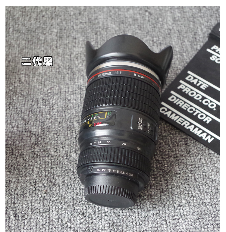 Quà tặng sáng tạo Cup Lens Camera DSLR Xu hướng Cà phê cá tính Cup Hàn Quốc Sinh viên cầm tay Cup - Tách bình giữ nhiệt 1.5 lít
