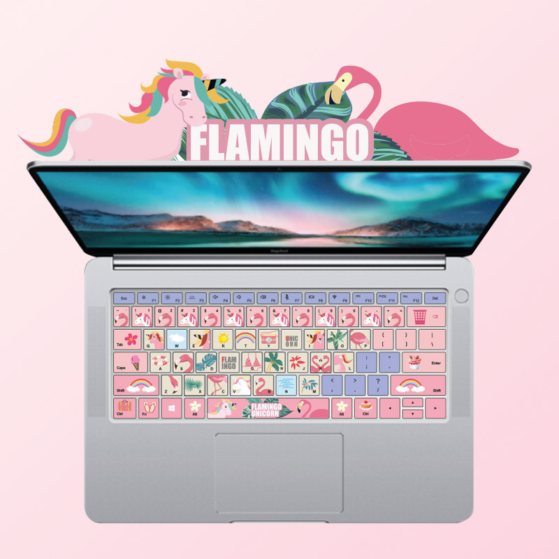 Apply Huawei Honor magicbook laptops matebook14 inch 13 keyboard membrane pro flamingos