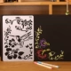 Tranh Studio DIY handmade album sản xuất phụ kiện ren chủ đề khuôn người cai trị rỗng sơn công cụ vẽ - Tự làm khuôn nướng