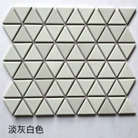 Треугольник с легким и белым (12,8 таблетки/㎡)