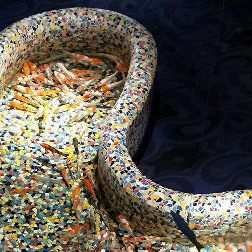 Отиты керамика мозаика фарбайт формат пленка семерые цвета садовый синдром Синдром головолом