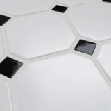 Американский сельский стиль Большой восьмиугольный пограничный пограничный пограничный керамический мозаичный плитка кухня туалетная плитка плитка настенная плитка фоновая стена