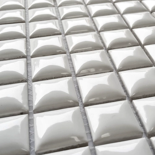 Outin Ceramics Mosaic Черно -белая хлебная плитка плитка плитка плит